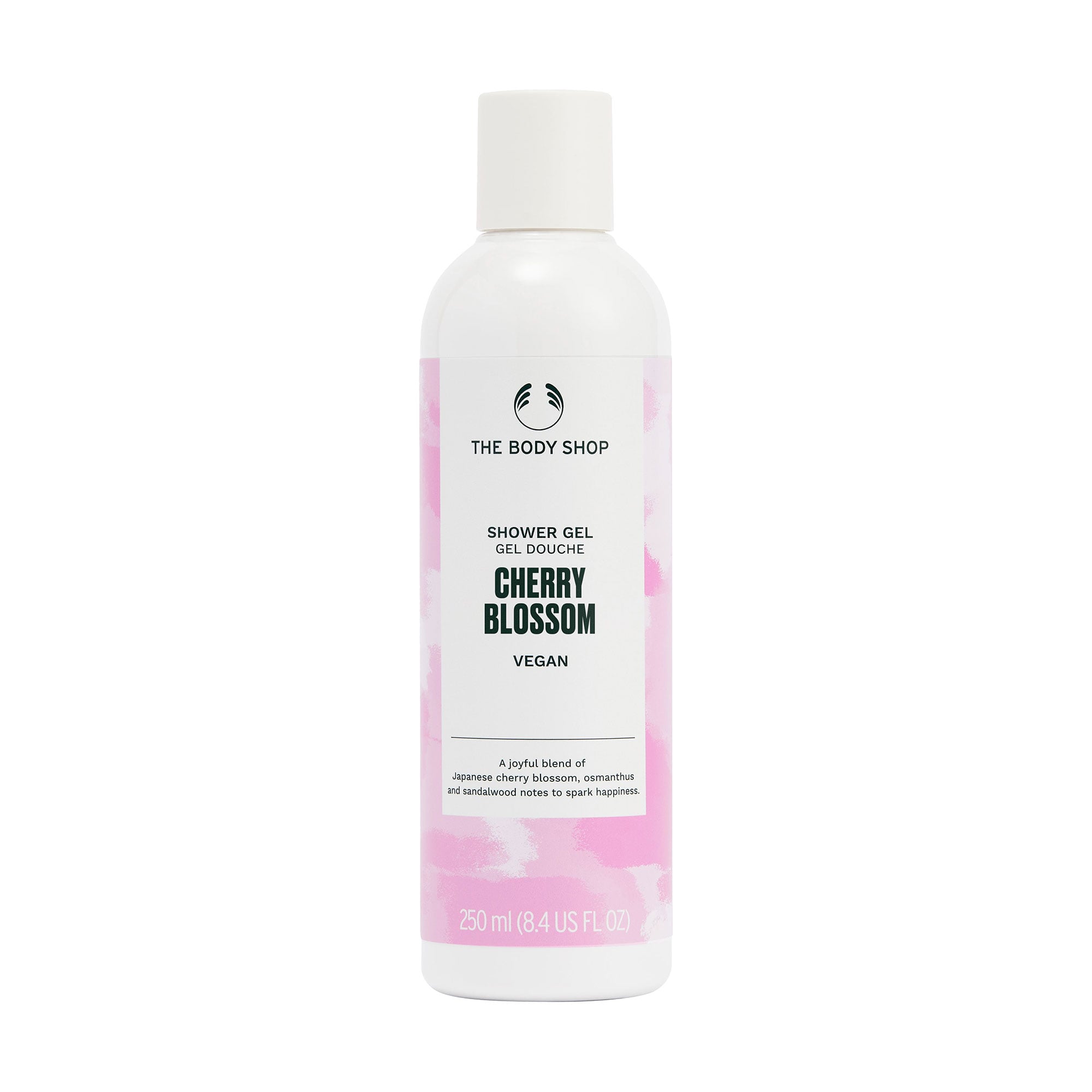 Гель для душу The Body Shop Glowing Cherry Blossom Shower Gel Палкий вишневий цвіт, 250 мл